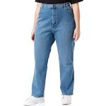 Blaue WRANGLER Stretch-Jeans aus Denim für Damen 