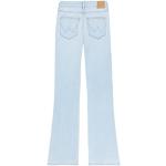 Reduzierte WRANGLER Bootcut Jeans aus Denim für Damen Weite 28 