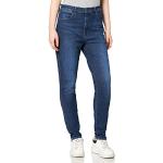 Reduzierte WRANGLER Slim Fit Jeans mit Knopf aus Denim für Damen Weite 38 