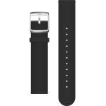 Schwarze Withings Uhrenarmbänder aus Silikon 