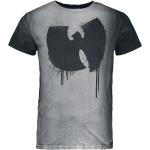 Wu-Tang Clan T-Shirt - S bis XXL - für Männer - Größe S - hellgrau/schwarz - Lizenziertes Merchandise