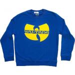 Blaue Langärmelige Wu-Tang Clan Herrensweatshirts aus Jersey Größe XS 