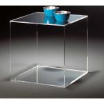 Moderne Topdesign Quadratische Glastische aus Acrylglas Breite 0-50cm, Höhe 0-50cm, Tiefe 0-50cm 