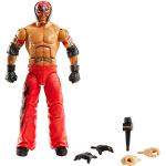 WWE HKP15 - Elite WrestleMania Royal Rumble Rey Mysterio Actionfigur, bewegliches WWE Sammlerstück mit Zubehör, Spielzeug Geschenk für Kinder und Fans ab 8 Jahren