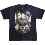 Schwarze WWE T-Shirts für Herren Größe XXS 