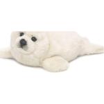 WWF Kuscheltier »Robbe weiß, 38 cm«, zum Teil aus recyceltem Material, weiß