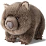 WWF Kuscheltier »Wombat, 28cm«, zum Teil aus recyceltem Material, braun