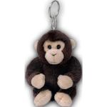 WWF Plüschanhänger »Schimpanse 10 cm«, zum Teil aus recyceltem Material, braun