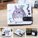 Totoro Brieftaschen mit Reißverschluss aus PU für Herren 