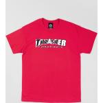Reduzierte Rote Thrasher T-Shirts aus Baumwolle für Herren Größe M 