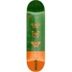 MOB-Skateboards x Begoni Triple Butterfly unisex green-red 8.25