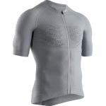 X-Bionic X-bionic Effektor 4.0 Cycling Zip Shirt Short Sleeve Men dolomite grey/arctic white (G011) M