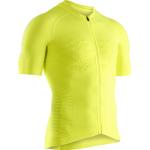 X-Bionic Fahrradshirt Bike Effektor 4.0 Full-Zip Kurzarm gelb Herren, Größe M