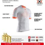 Reduzierte Weiße X-Bionic Invent T-Shirts für Herren Größe XS 