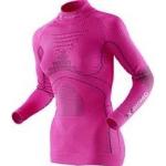 X-Bionic Lady Acc Evo Uw Shirt Long Sleeve Turtle Neck pink/charcoal