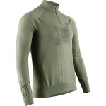 X-Bionic Racoon 4.0 Transmission Layer Zip UP Unisex olive green/anthracite