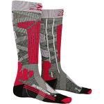 Pinke Melierte X-Socks Kompressionsstrümpfe & Stützstrümpfe für Herren Größe 36 für den für den Winter 