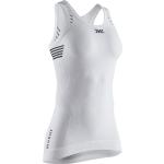 Weiße Sportliche Ärmellose X-Bionic Invent Light Damenunterhemden aus Polyamid Größe XS 