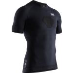 Schwarze Kurzärmelige X-Bionic Invent T-Shirts für Herren Größe XL 