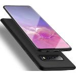 Schwarze Samsung Galaxy S10 Cases Art: Slim Cases mit Bildern aus Silikon mit Schutzfolie 