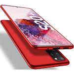 Rote Samsung Galaxy S20 Cases Art: Slim Cases mit Bildern aus Silikon mit Schutzfolie 