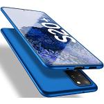 Blaue Samsung Galaxy S20 Cases Art: Slim Cases mit Bildern aus Silikon mit Schutzfolie 