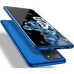 Blaue Samsung Galaxy S20 Cases Art: Slim Cases mit Bildern aus Silikon mit Schutzfolie 