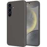 Graue Samsung Galaxy S24+ Hüllen Art: Slim Cases mit Bildern aus Silikon mit Schutzfolie 