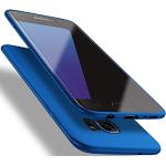 Blaue Samsung Galaxy S7 Edge Cases Art: Slim Cases mit Bildern aus Silikon mit Schutzfolie 