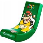 Grüne Super Mario Bowser Gaming Stühle & Gaming Chairs aus Kunstleder 