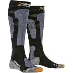 Reduzierte Schwarze Melierte X-Socks Wollsocken aus Wolle für Herren Größe 39 für den für den Winter 