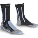 X-Socks Funktionssocken Trekking Silver Lady, Schwarz/Grau/Blau(anthracite/azure), 35/36, X020374