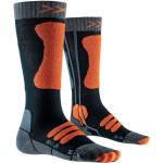 X-Socks Ski Junior 4.0 - Skisocken - Kind Anthracite Melange / X-Orange 35 - 38