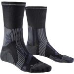 X-Socks - Trail-/Running-Socken - Trailrun Expert Crew Black Charcoal für Herren - Größe 42-44 - schwarz