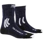 Mitternachtsblaue X-Socks Wollsocken aus Wolle für Damen Größe 39 für den für den Herbst 