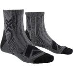 X-Socks - Wandersocken aus Merinowolle - Hike Perform Merino Ankle Black Charcoal für Herren aus Wolle - Größe 42-44 - schwarz