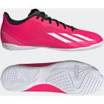 Reduzierte Pinke adidas X Speedportal Hallenfußballschuhe aus Textil für Kinder Größe 39,5 