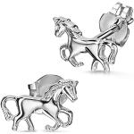 Xaana Pferde Ohrringe mit Pferdemotiv aus Silber für Kinder 