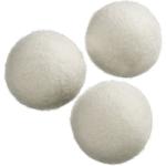 Xavax 111377 Trocknerbälle aus Wolle 3 Stück Weiß