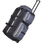 Xcase Tasche für Trolley Griff: Faltbare XL-Reisetasche mit Trolley-Funktion & Teleskop-Griff, 72 l (Reisetaschen mit Rollen, Sporttasche mit Rollen, vergrößerbar)