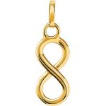 Reduzierte Goldene Elegante Xenox Infinity Ketten & Unendlich Ketten aus Gold für Damen 
