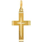 Reduzierte Goldene Elegante Xenox Kreuzanhänger aus Gold für Damen 
