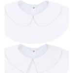 Reduzierte Weiße Blusenshirts & Schlusen für Damen Größe M 
