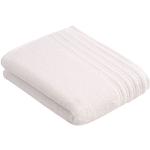 Weiße VOSSEN Premium Badehandtücher & Badetücher aus Baumwolle 100x150 