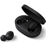 Xiaomi Mi True Wireless-Ohrhörer Basic 2-Bluetooth 5.0-Kopfhörer Stereobass mit Mikrofon AI-Steuerung Freisprech-Kopfhörer Schwarz （Globale Version）