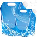 4 Stück Wassersäcke Wiederverwendbarer Wassersack Outdoor Wassersack Camping  Faltkanister 5L Plastik Wasserbehälter Faltbare Wasserbeutel  Auto-Wasserbehälter für Sport Camping Wandern Reiten : : Sport &  Freizeit
