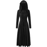 Schwarze Gothic-Kostüme für Herren Größe XL 