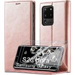 Rosa Samsung Galaxy S20 Cases Art: Flip Cases mit Bildern aus Leder 