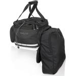 Anthrazitfarbene XLC Gepäckträgertaschen 1,5l mit Reißverschluss aus Kunstfaser 