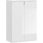 Reduzierte Weiße Moderne xonox.home Kommoden Hochglanz aus Holz Breite 50-100cm, Höhe 50-100cm, Tiefe 0-50cm 